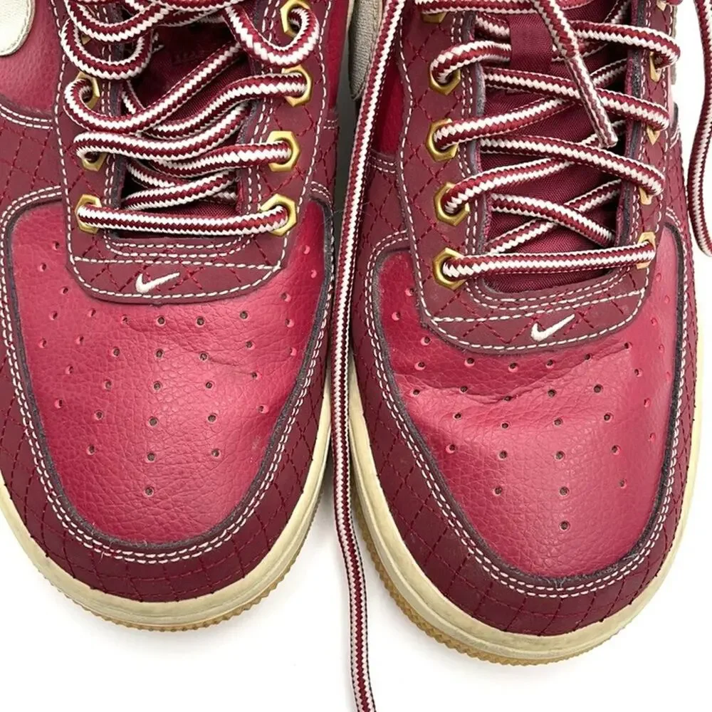 NIKE Air Force 1 Low Red - 488298-625 Men's size 8